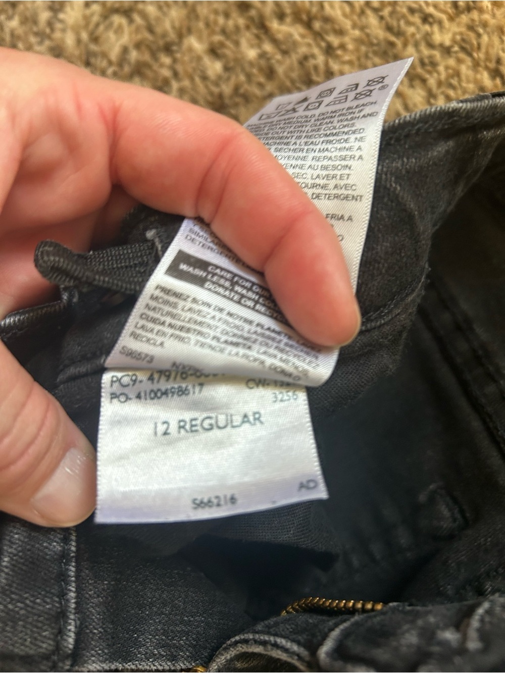 Levi's Kids Black skinny Jeans - Picture 2 of 4